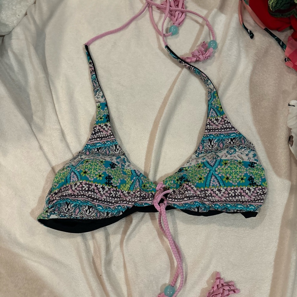 victoria secret reversible bathing suit top